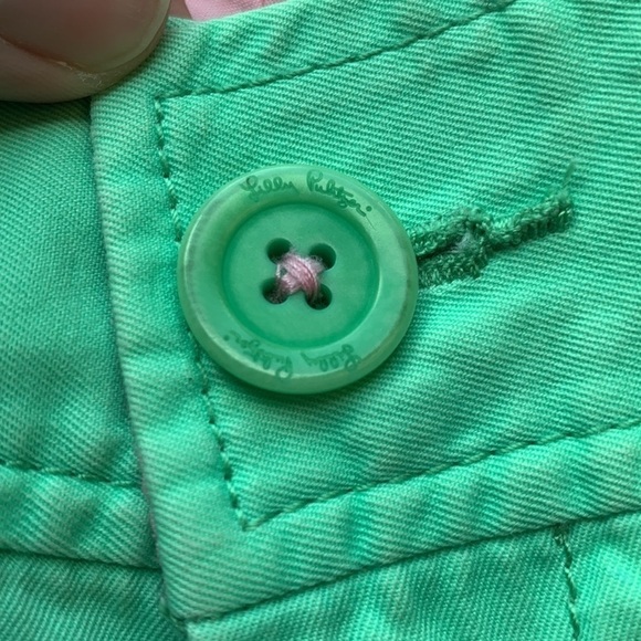 Lilly Pulitzer Callahan Shorts Green - Picture 5 of 6